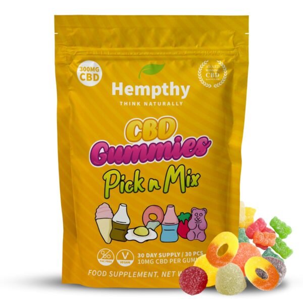 Gomitas de CBD Hempthy