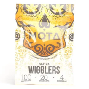 Gomitas Sativa Wigglers de 120 mg
